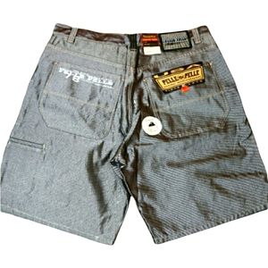 Pelle Pelle Men's Jean Shorts in Dark Gray